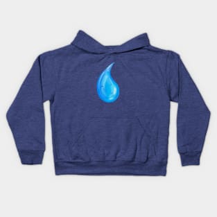 Pouring whale Kids Hoodie